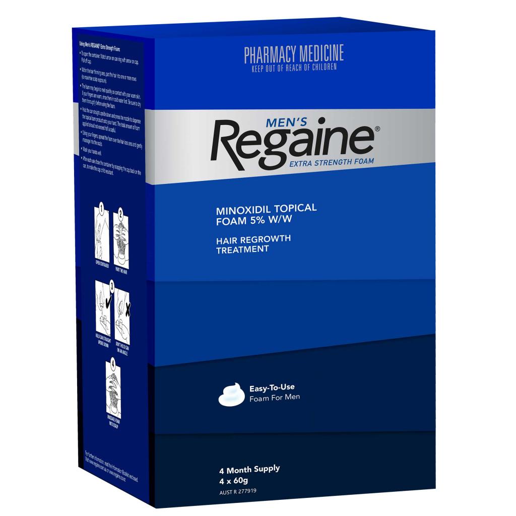 veltalende Bemærk venligst Vil have Men's REGAINE® Foam | Product Information | REGAINE® Australia